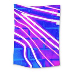 Pop Art Neon Wall Medium Tapestry by essentialimage365