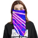 Pop Art Neon Wall Face Covering Bandana (Triangle) View1