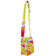 Pop Art Neon Wall Shoulder Strap Belt Bag by essentialimage365