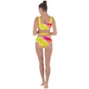 Pop Art Neon Wall Bandaged Up Bikini Set  View2