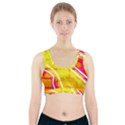 Pop Art Neon Wall Sports Bra With Pocket View1