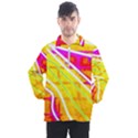 Pop Art Neon Wall Men s Half Zip Pullover View1