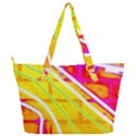 Pop Art Neon Wall Full Print Shoulder Bag View2