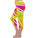 Pop Art Neon Wall Capri Winter Leggings  View2