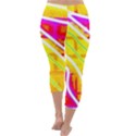 Pop Art Neon Wall Capri Winter Leggings  View4