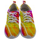 Pop Art Neon Wall Mens Athletic Shoes View1