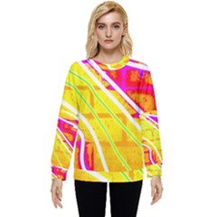 Pop Art Neon Wall Hidden Pocket Sweatshirt by essentialimage365