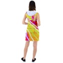 Pop Art Neon Wall Racer Back Hoodie Dress View2