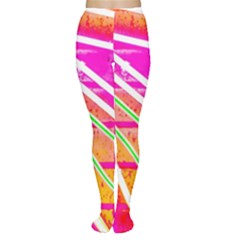 Pop Art Neon Wall Tights by essentialimage365