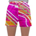 Pop Art Neon Wall Sleepwear Shorts View1