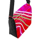 Pop Art Neon Wall Flap Closure Messenger Bag (S) View2