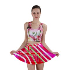 Pop Art Neon Wall Mini Skirt by essentialimage365