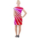 Pop Art Neon Wall Cap Sleeve Bodycon Dress View2