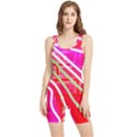 Pop Art Neon Wall Women s Wrestling Singlet View1