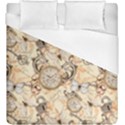 Clock Butterfly Pattern Duvet Cover (King Size) View1