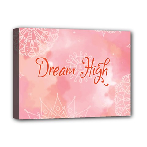 Dream High Deluxe Canvas 16  X 12  (stretched)  by designsbymallika