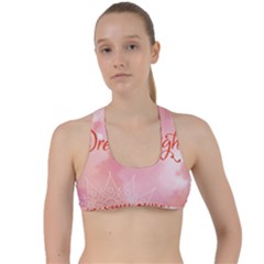 Dream High Criss Cross Racerback Sports Bra by designsbymallika