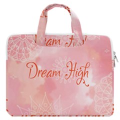 Dream High Macbook Pro Double Pocket Laptop Bag (large) by designsbymallika