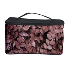 Red Leaves Photo Pattern Cosmetic Storage by dflcprintsclothing