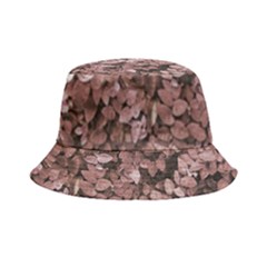 Red Leaves Photo Pattern Bucket Hat by dflcprintsclothing