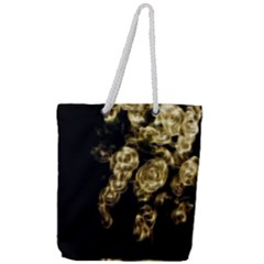 Bud Gilt  Full Print Rope Handle Tote (large) by MRNStudios