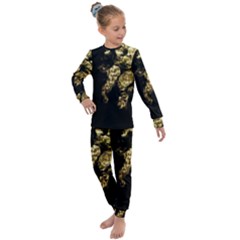 Bud Gilt  Kids  Long Sleeve Set  by MRNStudios