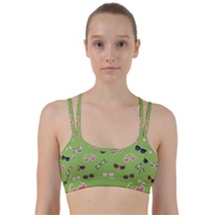 Sunglasses Funny Line Them Up Sports Bra by SychEva