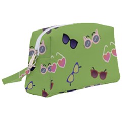 Sunglasses Funny Wristlet Pouch Bag (large) by SychEva