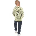 Folk flowers art pattern Floral abstract surface design  Seamless pattern Kids  Hooded Pullover View2