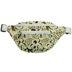 Folk Flowers Art Pattern Floral Abstract Surface Design  Seamless Pattern Fanny Pack by Eskimos