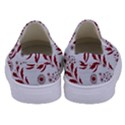 Folk flowers art pattern Floral abstract surface design  Seamless pattern Kids  Canvas Slip Ons View4