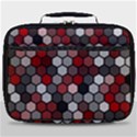 Hexagonal blocks pattern, mixed colors Full Print Lunch Bag View1