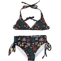 Rose Floral Kids  Classic Bikini Set by tmsartbazaar