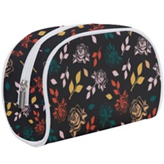 Rose Floral Make Up Case (large) by tmsartbazaar