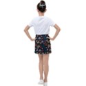 Rose Floral Kids  Tennis Skirt View2