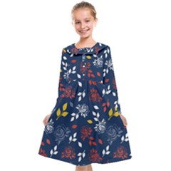 Beautiful Rose Kids  Midi Sailor Dress