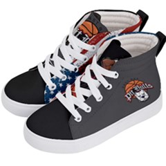 Basketball Kid s Hi-top Skate Sneakers