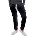 Black And White Kinetic Design Pattern Men s Jogger Sweatpants View1