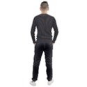 Black And White Kinetic Design Pattern Men s Jogger Sweatpants View2