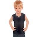 Black And White Kinetic Design Pattern Kids  Sport Tank Top View1