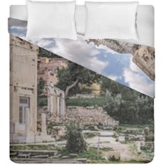 Roman Agora, Athens, Greece Duvet Cover Double Side (king Size) by dflcprintsclothing