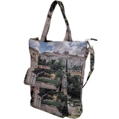 Roman Agora, Athens, Greece Shoulder Tote Bag by dflcprintsclothing