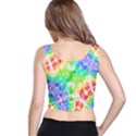 Tie Die Look Rainbow Pattern Crop Top View3