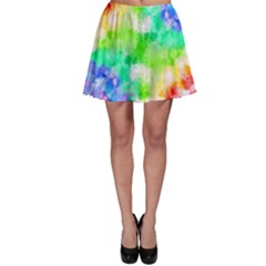 Fpd Batik Rainbow Pattern Skater Skirt