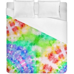 Fpd Batik Rainbow Pattern Duvet Cover (california King Size) by myblueskye777