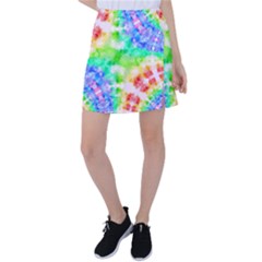 Fpd Batik Rainbow Pattern Tennis Skirt by myblueskye777