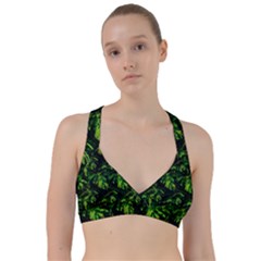 Jungle Camo Tropical Print Sweetheart Sports Bra by dflcprintsclothing