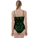 Jungle Camo Tropical Print Sweetheart Tankini Set View2