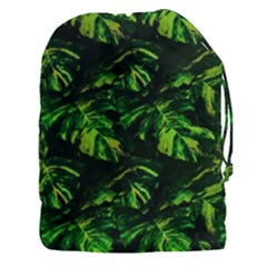 Jungle Camo Tropical Print Drawstring Pouch (3xl) by dflcprintsclothing