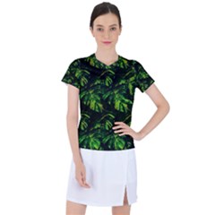 Jungle Camo Tropical Print Women s Sports Top by dflcprintsclothing